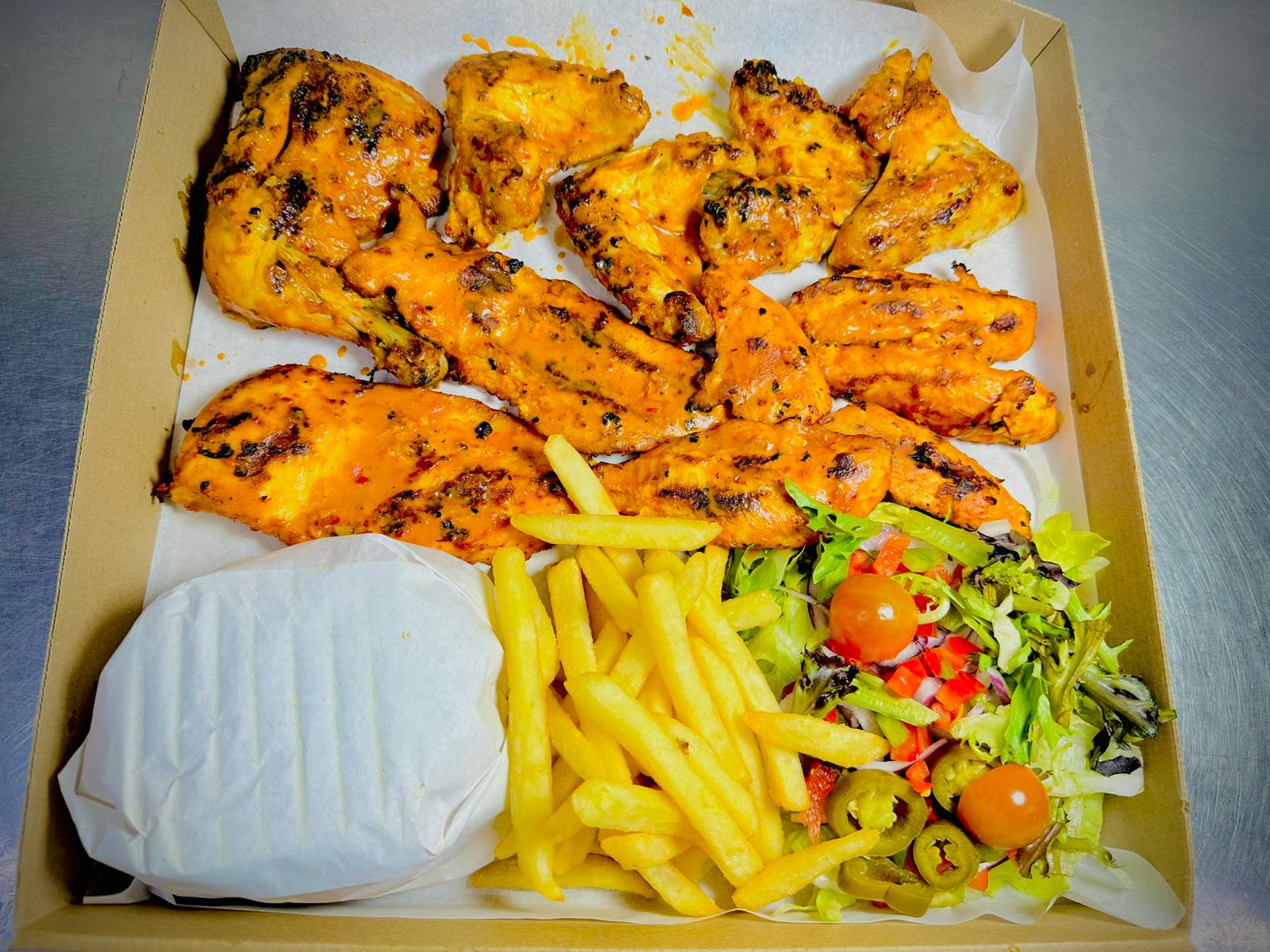 wings served. at bragas